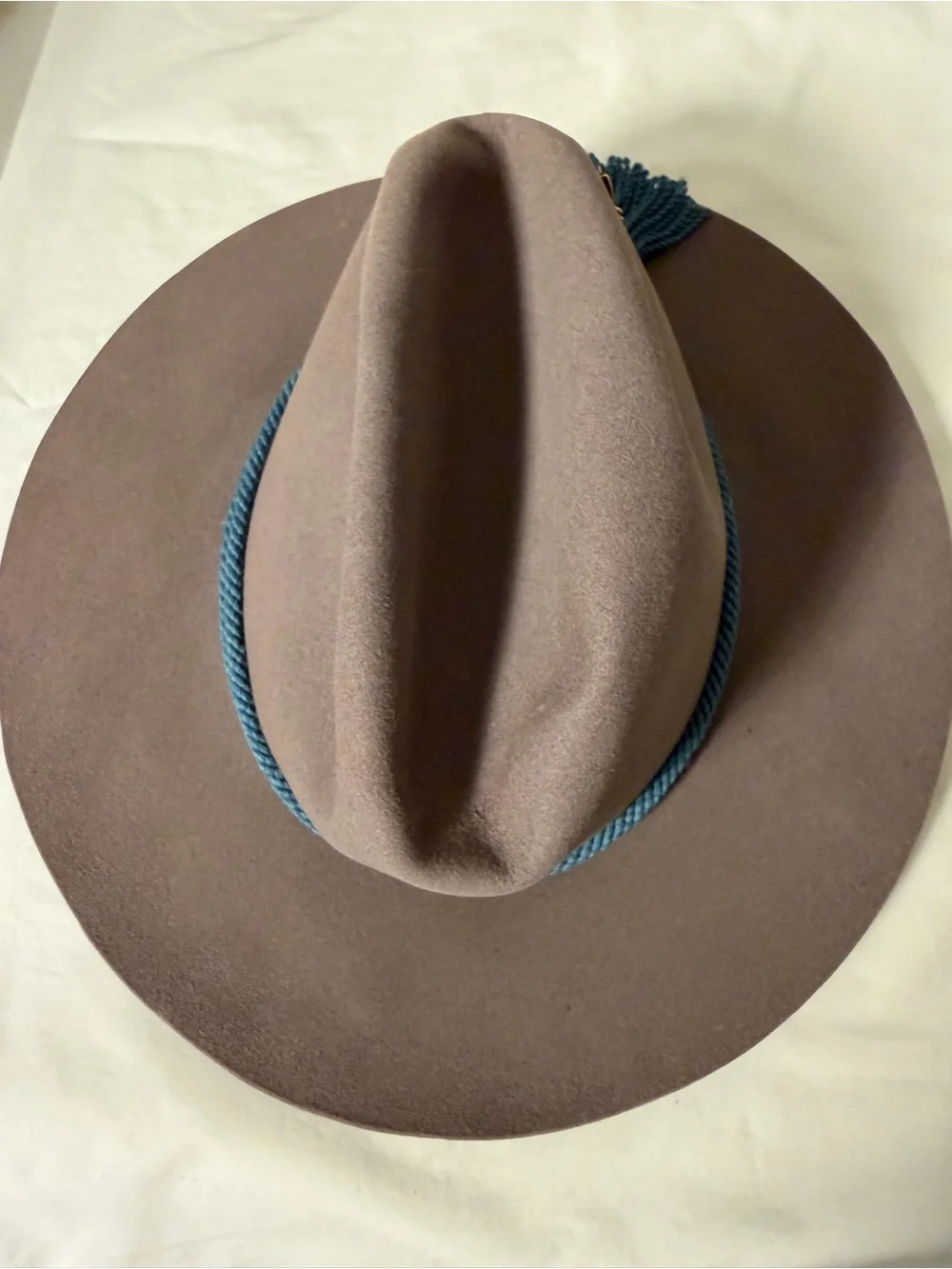Vintage Felt Calvary Slouch Hat Size 7 1/8 MED - United Hatters Union Made